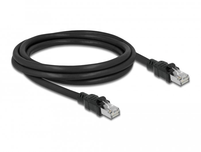 Delock Network Cable RJ45 CAT.6A F UTP With Innerem Metallmantel 2M
