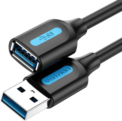 Vention Cable Alargador USB 3.0 Cbhbj USB Male USB Female 5M Black — image 1