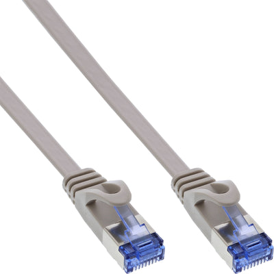 Inline Network Cable Flat , U/FTP, CAT.6A, Grey 3M — image 1