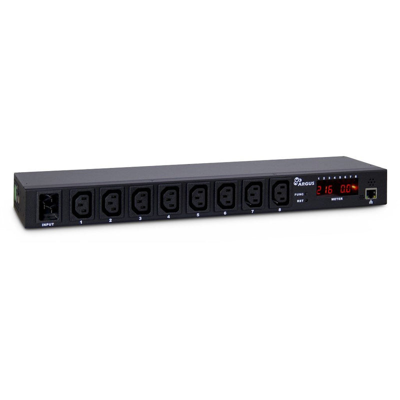 Inter-tech SW-0816 Unit Distribución Energía (pdu) Black 8 Salidas AC