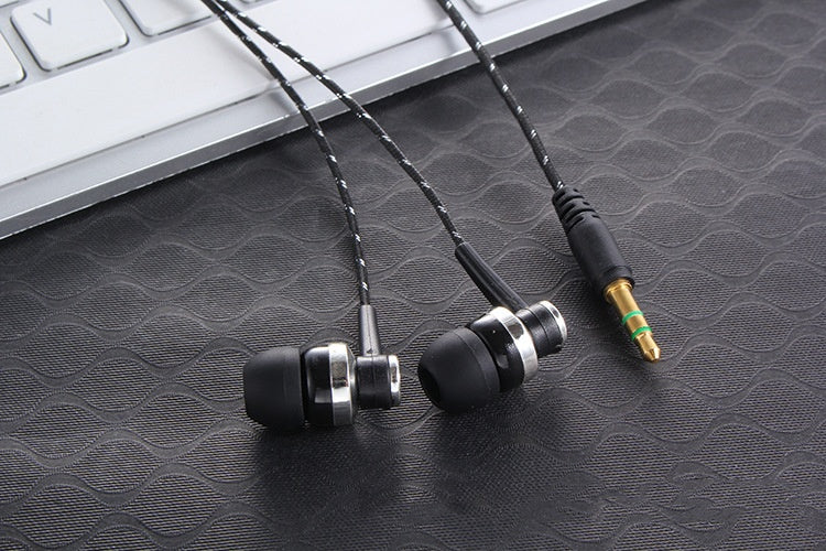MP3MP4 Wired Earphones With Subwoofer Bass