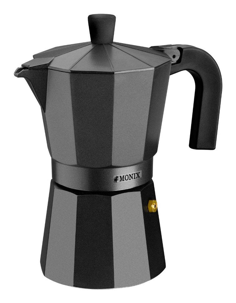 Monix Coffee Machine Italiana Noir M640003 3 Cups Black