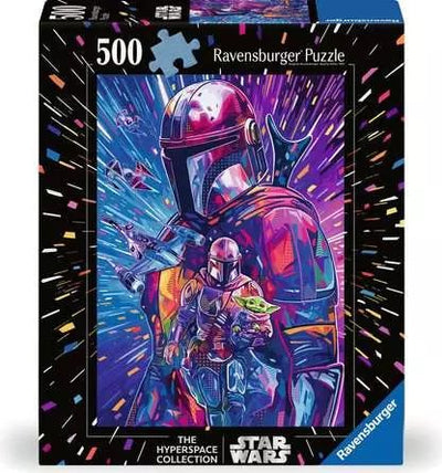 Ravensburger Puzzle Star Wars Hyper Space Collection: The Mandalorian (500 Teile, Large Pieces) 12001339 — image 1