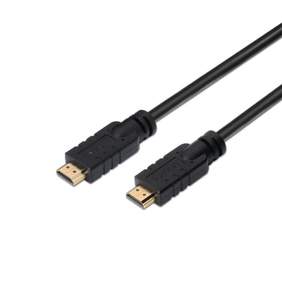 Aisens HDMI Cable V2.0 Premium High Speed/ Hec 4K@60HZ 18Gbps With Repetidor - a/m-a/M - 25M - Black — image 1