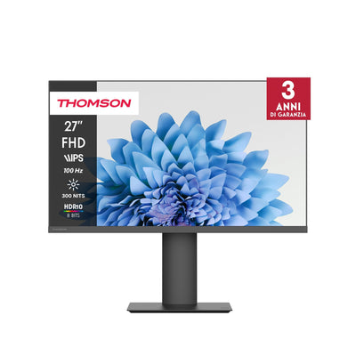 Thomson Monitor Studio Business 27FHD 1920X1080 100HZ 5MS 1*HDMI Black — image 1