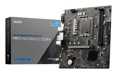 MSI Motherboard Intel 1700 Pro H610M-G DDR4 M-atx, 2XDDR4 7D46-009R — image 1