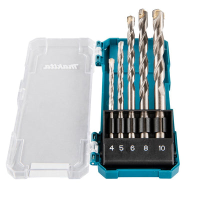 Makita D-72877 Drill Bit Set Of Drill Bits 5 Pieces 4-10MM — image 1