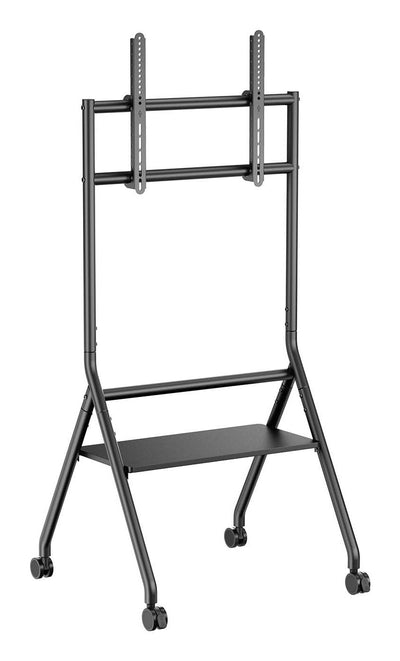 Aisens Stand Floor Eco With Wheel 1 Tray Screen Interactive/TV 80KG 37-86, Black — image 1