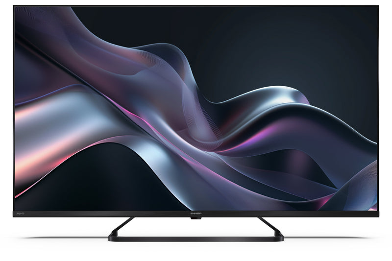 Sharp TV 43HP6265E QLED 4K Ultra HD Google 43 (108CM), Dolby Vision, Dolby Atmos, Stand Central