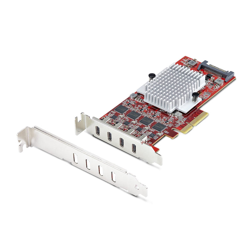 Card PCIE USB-C 4 Ports - USB Type-c 10GB - Taa