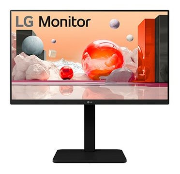LG Monitor 23,8 24BA450 LED Negro
