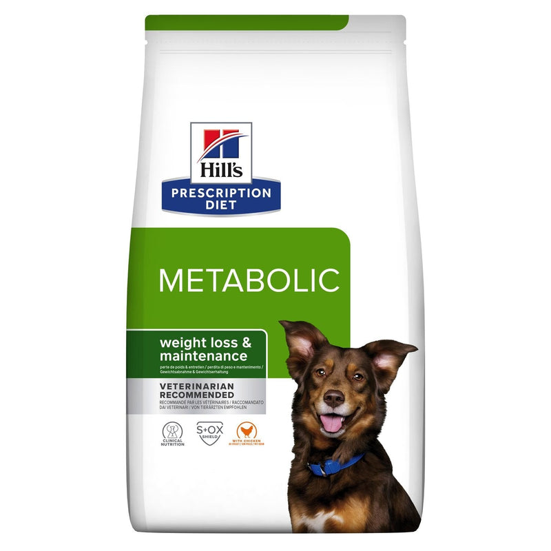 Hill's Prescription Diet Canine Metabolic Alimento Seco Perros Pollo 12KG