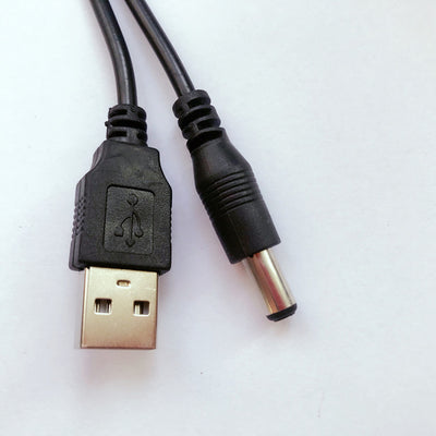 LED Fan Router Electric Screw Pistol Drill DC Charging Cable 2A