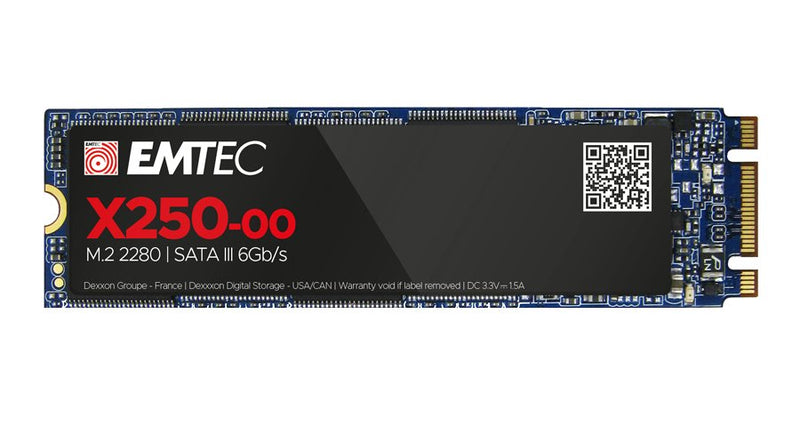 Emtec Drive SSD 2TB X250 M.2GB SATA III 3D Nand