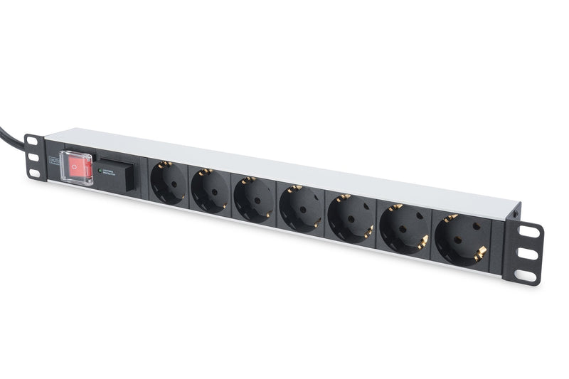 Network Power Strip El‚ctrica 19 7 Schukos C/Interr.