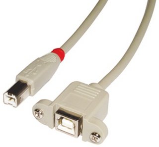 Lindy USB 2.0 Extension Typ B/B M/F 1M — image 1