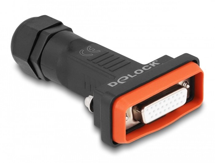 Delock D-sub HD 26 Pines Female With Housing IP67 Resistant Water