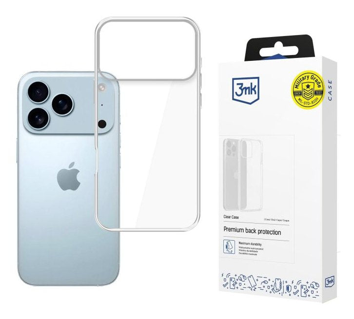 3MK Clear Case For Apple Iphone 17 Pro Max.