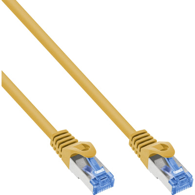 Inline® Patch Cable CAT.6A, S/FTP, Tpe (lszh), Cca, Yellow, 3M — image 1