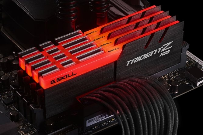 G.skill RAM DDR4 32GB PC3200 C16 Tz RGB Kit 4
