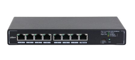 Switch Dahua DH-SMG1008 Switch Type Unmanaged 8X2.5G Ethernet (copper) Ports Quantity SMG1008
