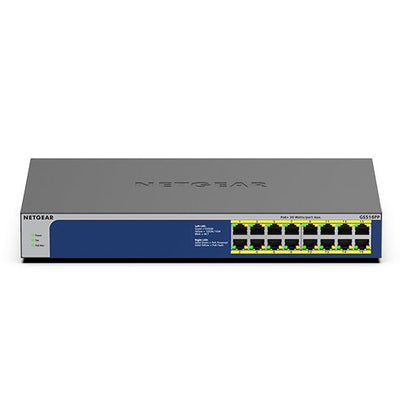 NETGEAR Switch 16 Ptos 10/100/1000 GS516PP 16PTOS Gigabit / No Gestionable / PoE + / 260W GS516PP-100EUS — image 1