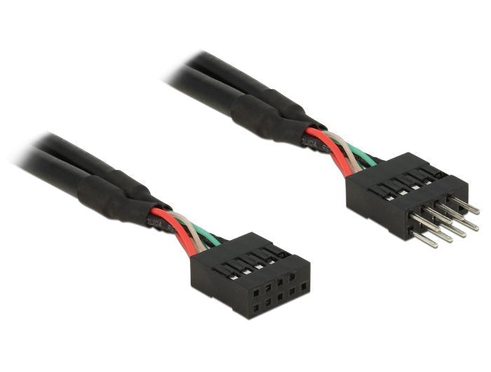 Delock USB 2.0 Cable Extensión 10 Pines 10CM