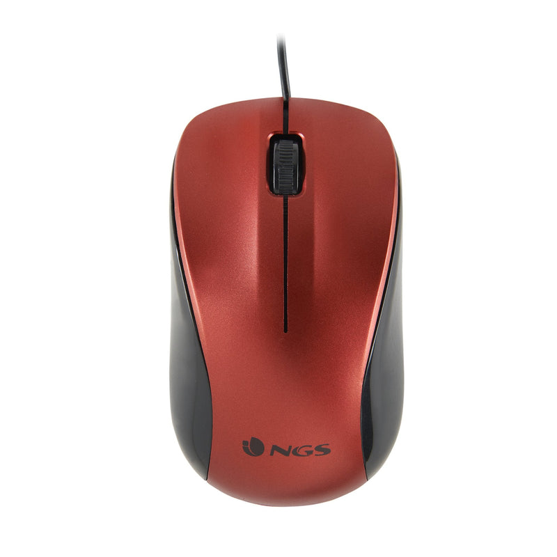 Ngs Mouse Crew Up To 1200 DPI Red