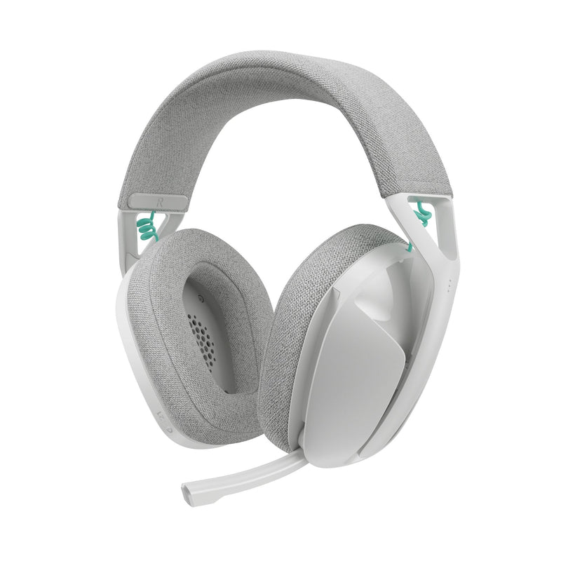Logitech G G321 Lightspeed, Headphones Inalámbricos Bluetooth Gaming, Microphone - White