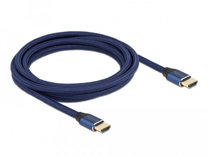 Delock Cable 85448 HDMI 3M HDMI Type a Standard Blue