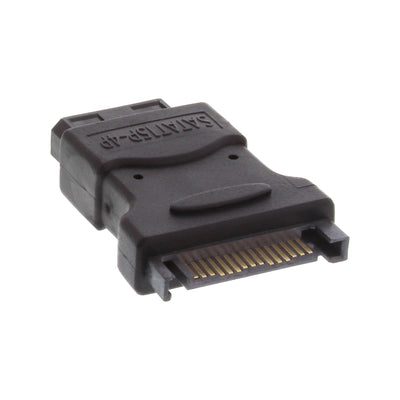 Inline Adapter Power SATA 1 Molex 4 Pines Male a 15 Pines SATA Female — image 1