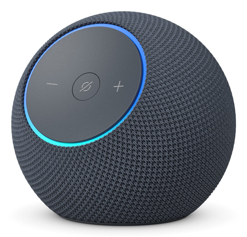Amazon Speaker Alexa Echo Dot Max. Graphite With Sound Envolvente And Controlador Home Digital Integrado