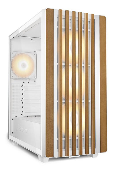 Sharkoon PC Case White Rebel C70G RGB Glass Tempered 4044951040209 — image 1