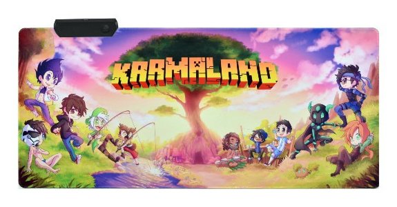 Mouse Pad Gaming Karmaland XXL RGB Mouse