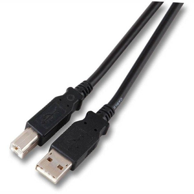 EFB Elektronik K5255SW.1 USB Cable 1M 2.0 USB a USB B Black