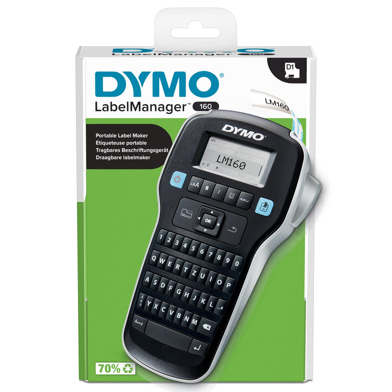 Dymo Labelmanager 160 6/9/12MM D1-BÄNDER Qwertz