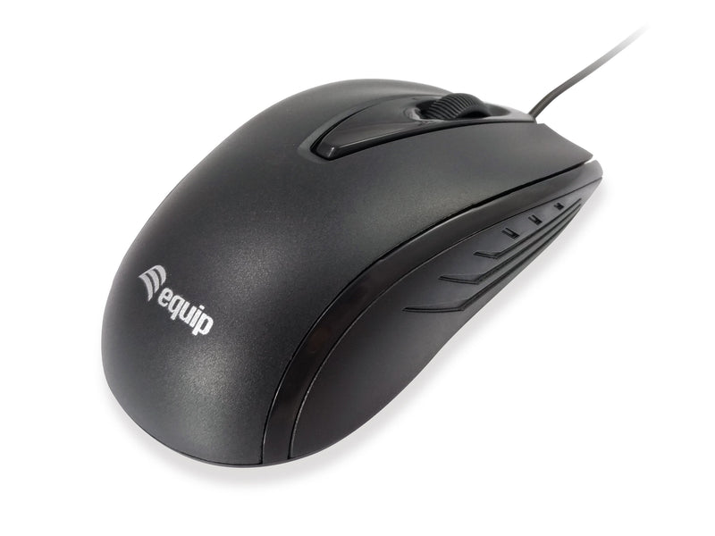 Equip Life Mouse Compact Optico Black USB 1000DPI