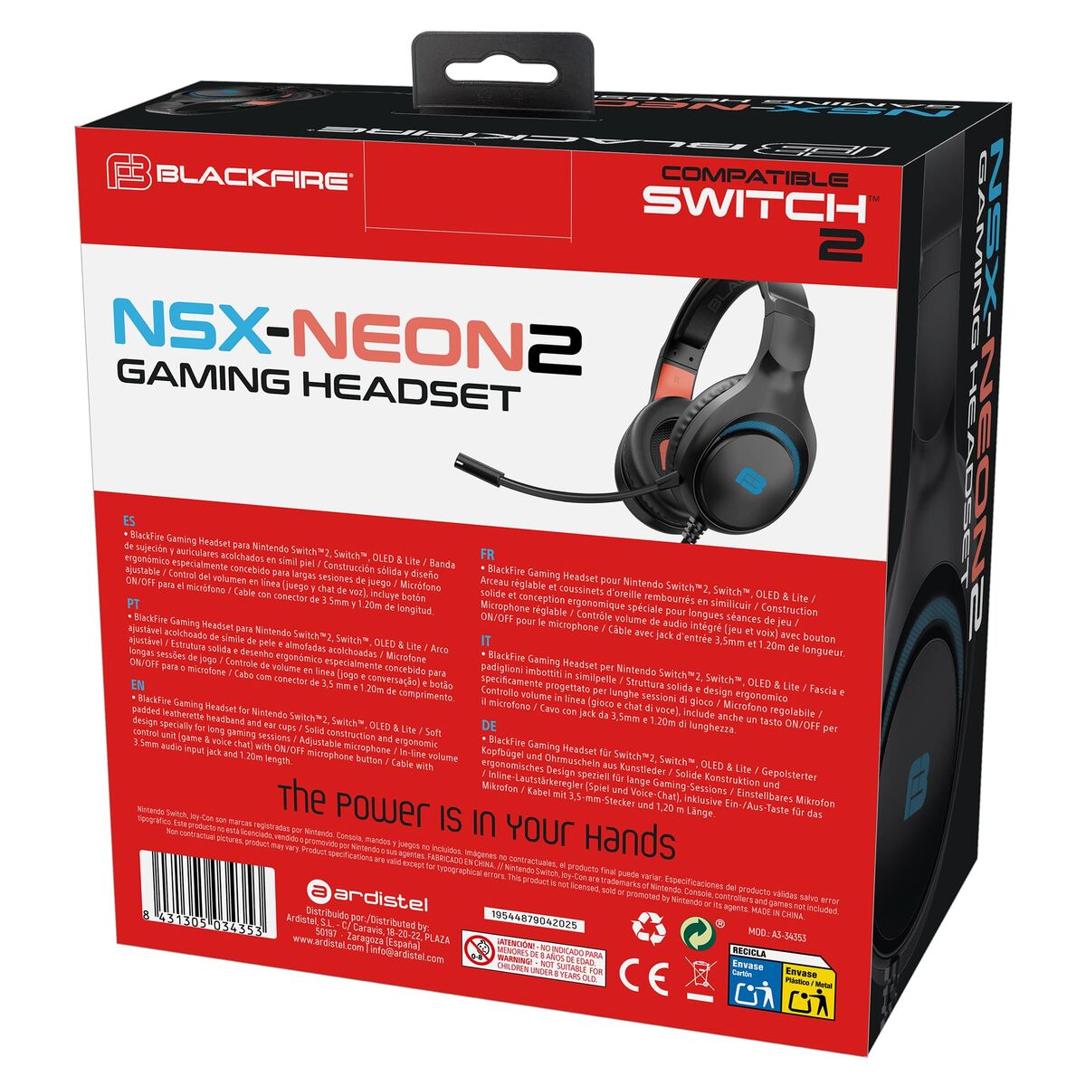 Ardistel Headphones Ardistel 5034353 Black