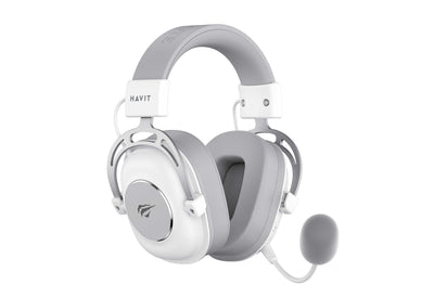 Havit Headphones H2002YG Juegos 2.4G White Grey — image 1