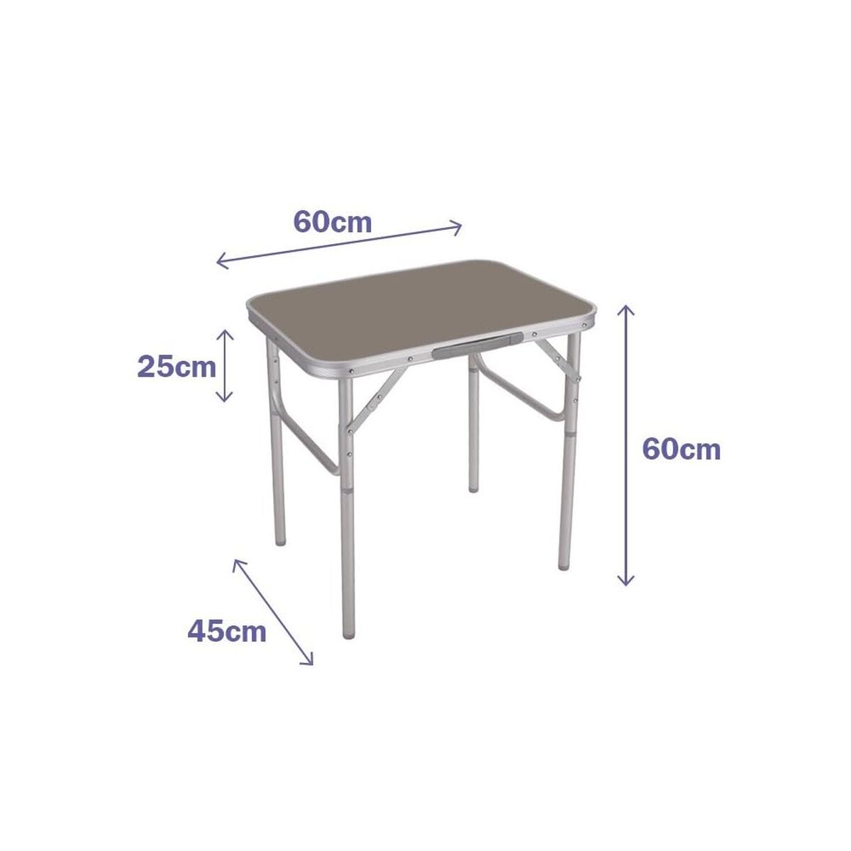 Folding Table Marbueno 60 x 60 x 45 cm