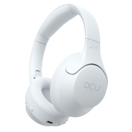 Dcu Tecnologic Bluetooth Headphones Dcu True Immersive Anc White