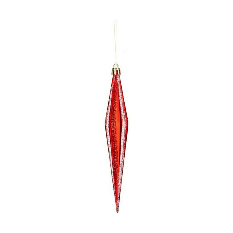 Christmas bauble Krist+ Red PVC 8,5 x 3,5 x 19 cm Streched