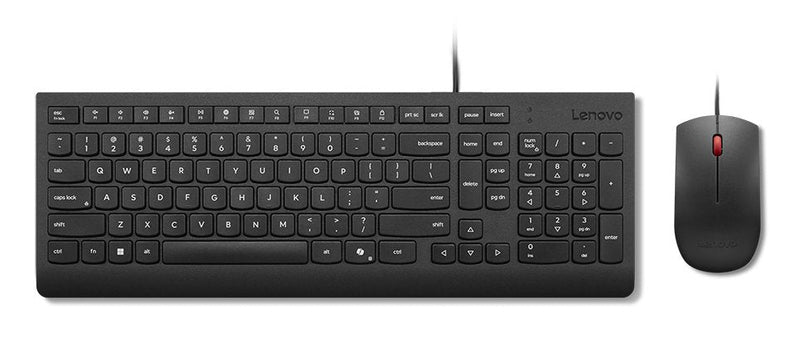 Lenovo 4X31R64446 Keyboard Mouse Included Universal USB Nórdico Black
