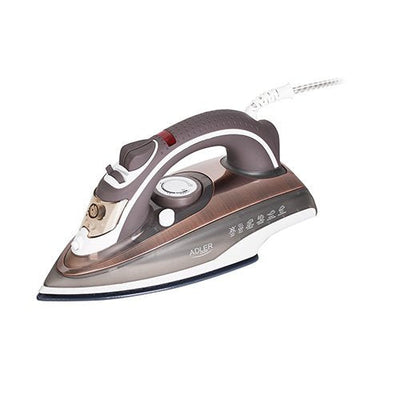 Adler Straightener Steam Ad 5030 Ceramic Brown Grey White 3000W. — image 1