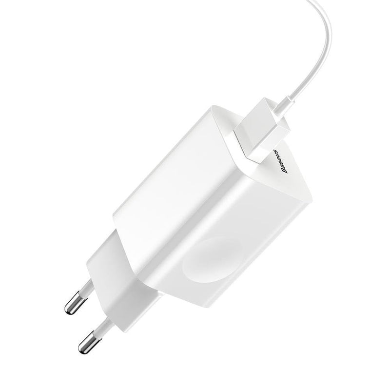 Baseus 6953156272446 Charger Dispositivo Mobile Phone Tableta, Phone White USB Indoor Outdoor