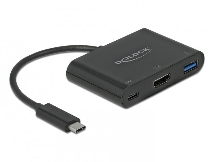 Delock USB Type-c Adapter a HDMI 4K 30 HZ With USB Typ-a And USB Type-c Pd