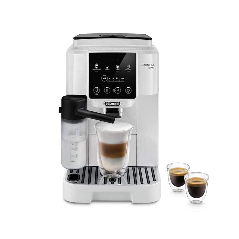 Delonghi Coffee Machine Magnifica Start Milk White ECAM220.61.W, Totalmente Automática