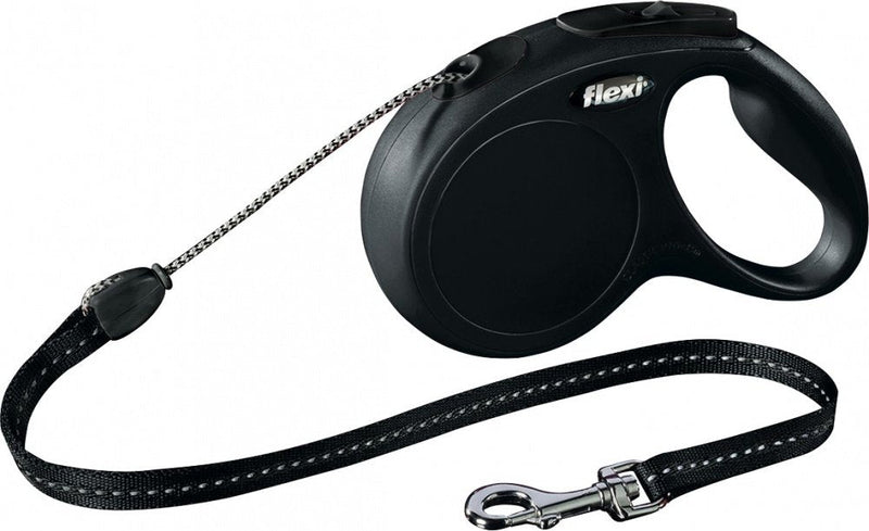 Flexi Strap Classic Cord M Black 5 Metres