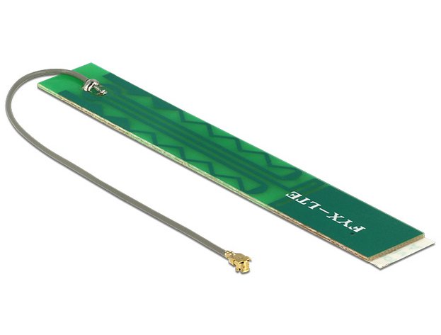 Delock Antenna LTE Mhf /U.FL-LP-068 Kompatibler Male 3 dBi Omnidirectional