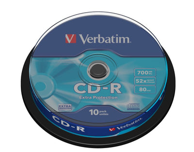 Verbatim Cd-r 700MB 52X 80 Min. Tarrina 10 43437 — image 1